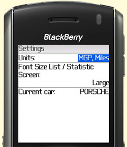 Settings Screen